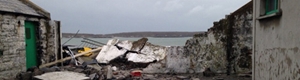 Straw Island Storm Damage